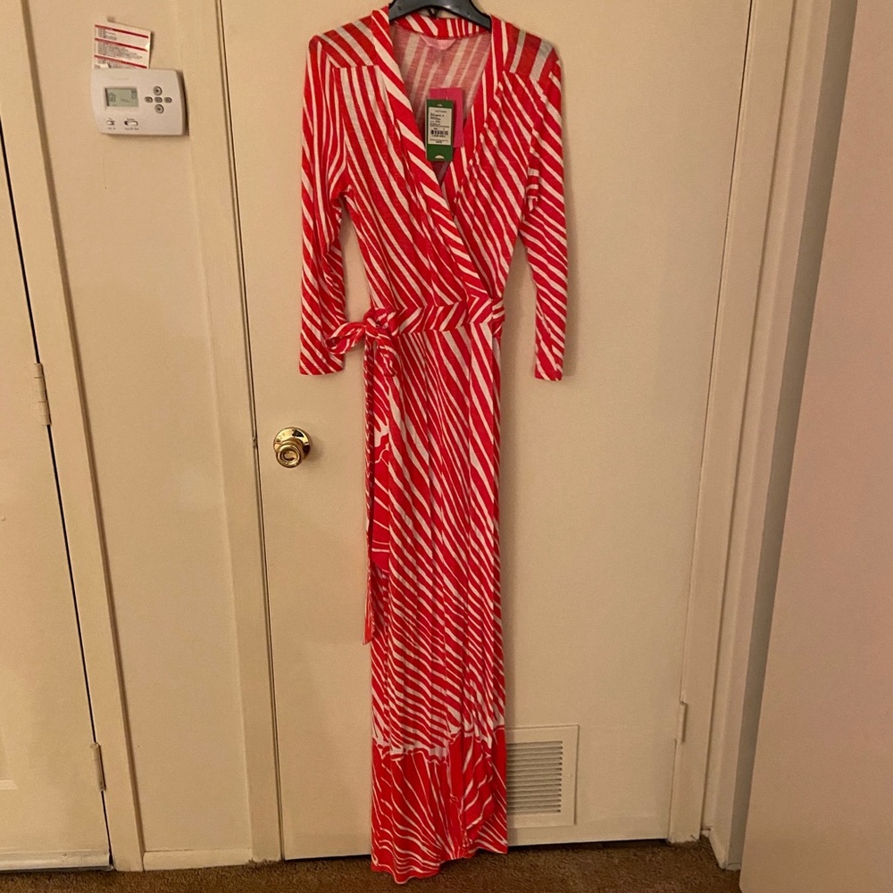NWT Lilly Pulitzer Adrina Dress in Watermelon Shimmy Shell